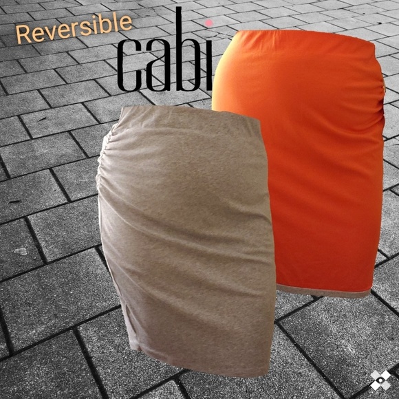 CAbi Dresses & Skirts - Cabi Cotton Reversible Tube Skirt
